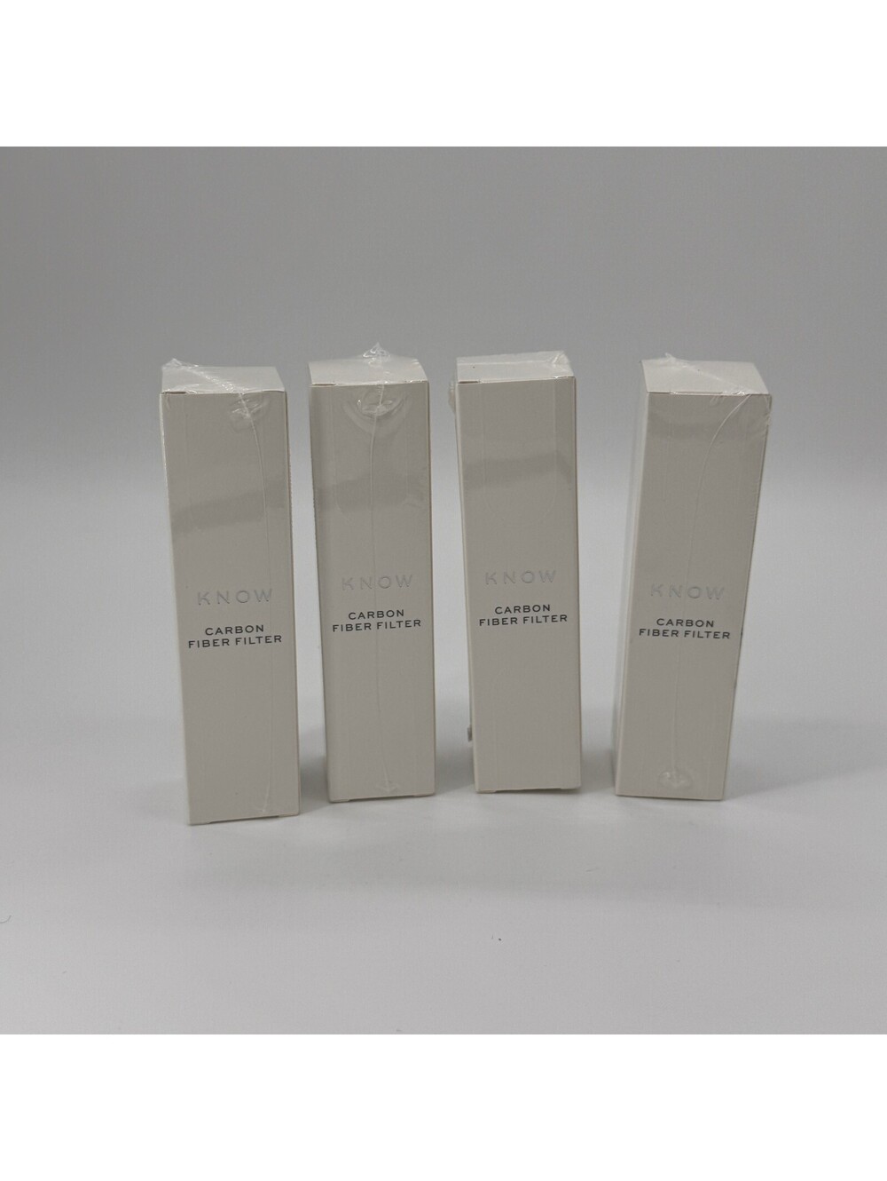 (4) Carbon Fiber Replacement Filters for KNOW Beauty Purifying Shower Head